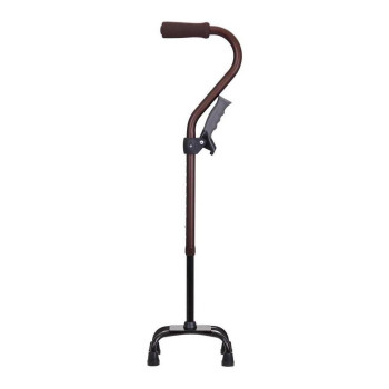 幸和製作所 テイコブ(TacaoF) たつサポ4点杖 ブラウン CAM07-BR