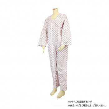 幸和製作所 テイコブ(TacaoF) エコノミー上下続き服 ピンク Lサイズ UW01-PK-L