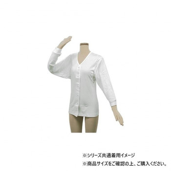 幸和製作所 テイコブ(TacaoF) らくホック肌着婦人用長袖 Mサイズ UN07-WT-W-M