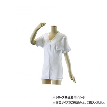 幸和製作所 テイコブ(TacaoF) ワンタッチ肌着婦人用半袖 Lサイズ UN02-WT-W-LL
