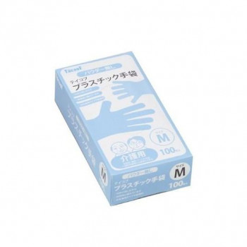 幸和製作所 テイコブ プラスチック手袋M (100入)020543 GL01-M