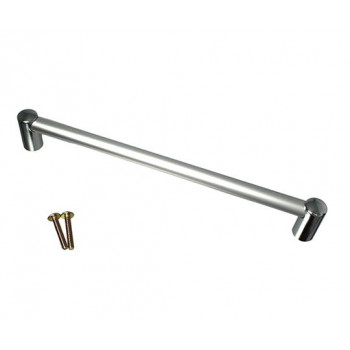 アイワ　AP-433C　パイプハンドル丸座　210mm　シルバー　1個入　113436