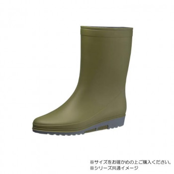 アサヒシューズ レイン307 22.5cm オリーブ KH30013-
