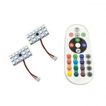アークス(axs) レインボーリモコンLEDルームランプ15灯×2個レインボー GRX-788