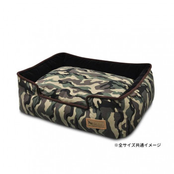 P.L.A.Y. ラウンジベッド M カモフラージュ グリーン