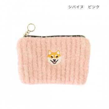 ポーチ カイロケース シバイヌ ピンク 17323000393