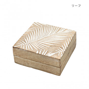 ウッドボックス S  リーフ 39324811358