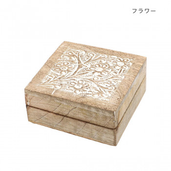 ウッドボックス S  フラワー 39324811359