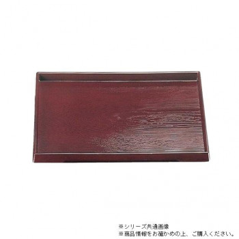 尺6ダイヤ木目盆　溜（ノンスリップ加工）　50304910