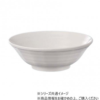 （レンジ対応）φ24cmラーメン鉢　白　45023700