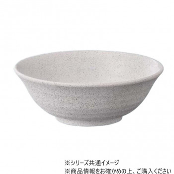 （レンジ対応）φ19.5cmうどん鉢　粉引き　45023810