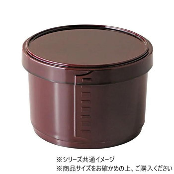 （食洗機対応）DX耐ワッパ飯器　大　溜(内朱)　39011860