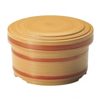 桶型飯器(大)　白木塗(内朱)　39160720