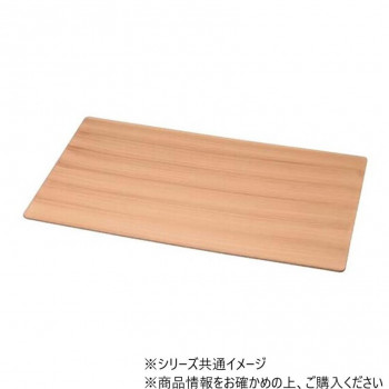 ビュッフェ用ABS樹脂皿　1/1　白木柾目塗　70022490