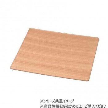 ビュッフェ用ABS樹脂皿　2/3白木柾目塗　70022420