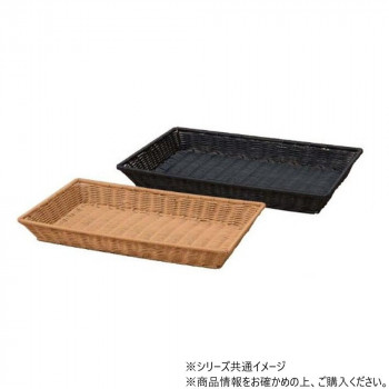 PP長角バスケット　1/1アイボリー(浅)　70022590