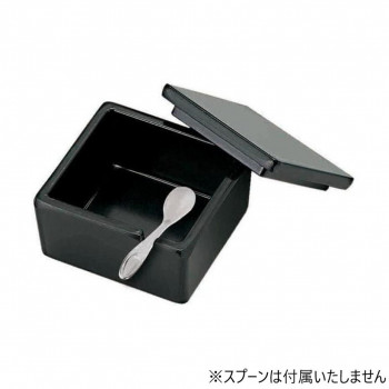 メラミン　薬味箱　ブラック　80304030