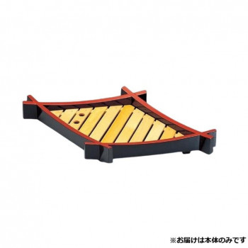 570松葉盛器 黒天朱(本体) 51170220