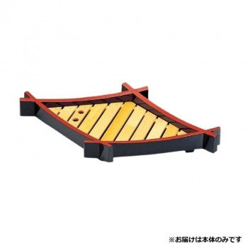 767松葉盛器　黒天朱(本体)　51170230