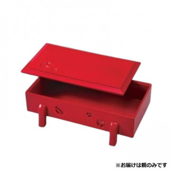 つぼつぼ盛箱　足付親　赤　55204845