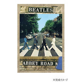 ジグソーパズル　miniパズル THE BEATLESシリーズ　ABBEY ROAD(アビイ・ロード)　300ピース　300-378