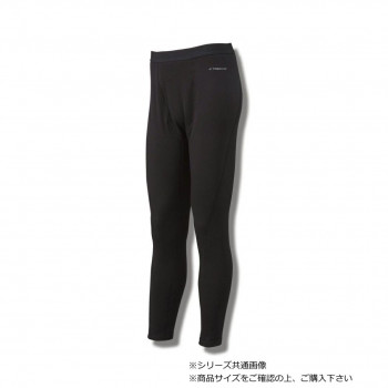 ハヤブサ レイヤーテックアンダータイツ超厚手 ブラック L Y5619-L-90