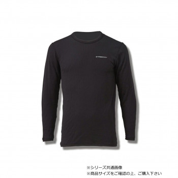 ハヤブサ レイヤーテックアンダーシャツ　厚手 ブラック 3L Y1658-3L-90