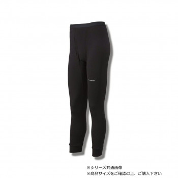 ハヤブサ レイヤーテックアンダータイツ厚手 ブラック L Y5618-L-90