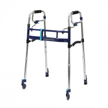 ユーバ産業　スライドフィットEX歩行器(超ハイタイプ)　後脚スタンド　HT-0293ST