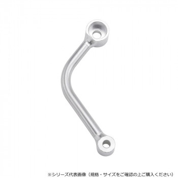 MSTL150RR-50 汎用マフラーステーφ16 150mm RR シルバー