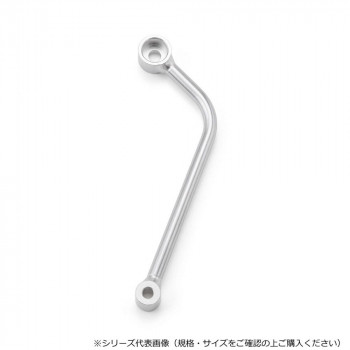 MSTL250FR-50 汎用マフラーステーφ16 250mm FR シルバー