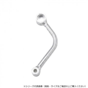 MSTL150FR-50 汎用マフラーステーφ16 150mm FR シルバー