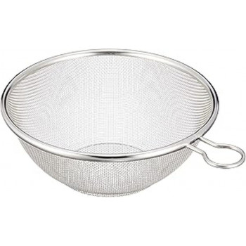TS　頑丈なザル　プチリング付　19cm　31309　037338