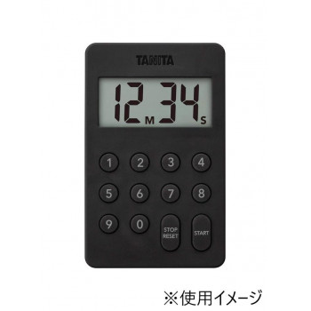 TANITA タニタ デジタルタイマー100分計 ブラック TD-415