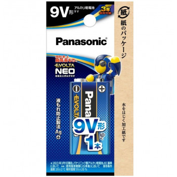 エボルタNEO 9V形×1B 6LR61NJ/1B