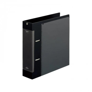 LIHIT LAB.(リヒトラブ)　myfa(ミファ)　コレクションファイル　ワイド　A5　ジェットブラック　F-3311-24