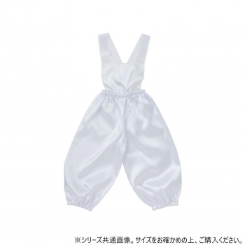 アーテック ソフトサテン サロペットパンツ C 白 18579