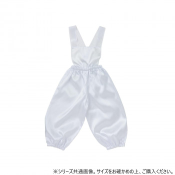 アーテック ソフトサテン サロペットパンツ J 白 18585