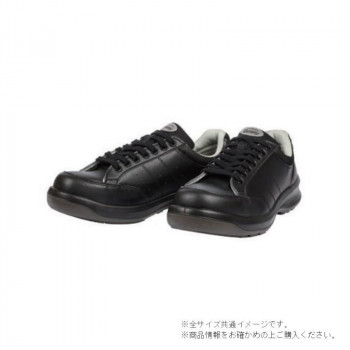ドンケル 作業靴・安全靴 ダイナスティPU2 樹脂先芯ウレタン2層底　ブラック　ひも 23.5cm D1005N