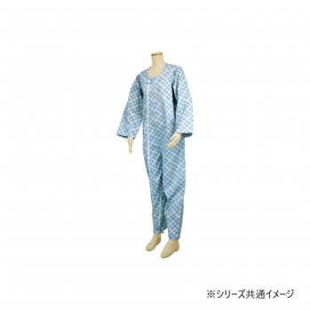 幸和製作所 テイコブ エコノミー上下続き服 サックス M UW01SA-M 307020