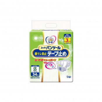 東陽特紙 マーヤ スーパーパンツール横モレ防止テープ止め 袋 S 3070112 881048