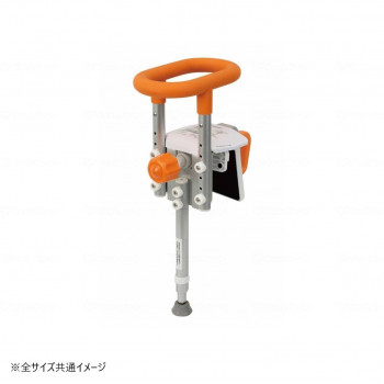 パナソニックエイジフリー 入浴グリップ （ユクリア） UB専用コンパクト 脚付 オレンジ 200 PN-L12312D 451410