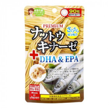 ジャパンギャルズSC　プレミアムナットウキナーゼ+DHA＆EPA　90粒