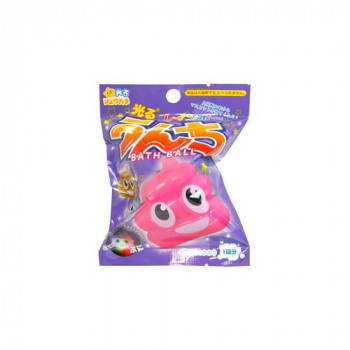 サンタン　光るレインボーうんち　バスボール