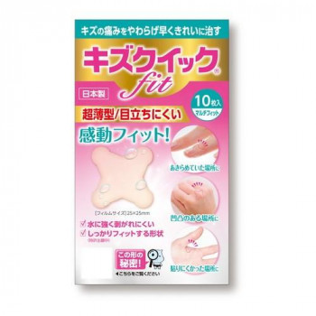 東洋化学　キズクイックfit　絆創膏　マルチフィット　10枚