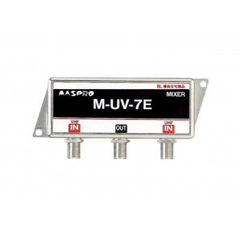 マスプロ電工　BL型 VUミキサー(混合・分波器) 屋内用　M-UV-7E