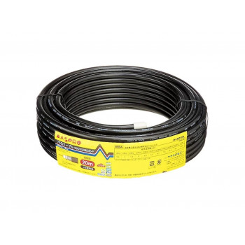 マスプロ電工　BS・CS用 低損失75Ωケーブル20m (5Cケーブル)　S5CFB20M(BK)-P
