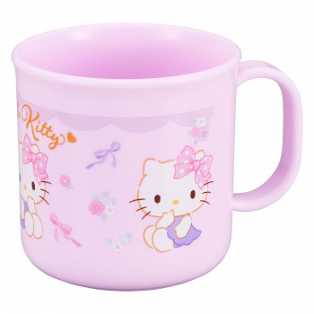 オーエスケー KTR No.2 ハローキティ リボン プラカップ 200ml C-1