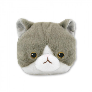 にゃんこ フェイスポーチ エキゾチックショートヘア 11764
