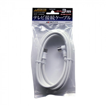 日本アンテナ テレビ接続ケーブル 3m NA4NLS3B 2181768